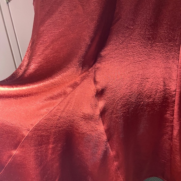 FREE PEOPLE Terracotta Sunrise Asymmetrical Skirt - Picture 7 of 7